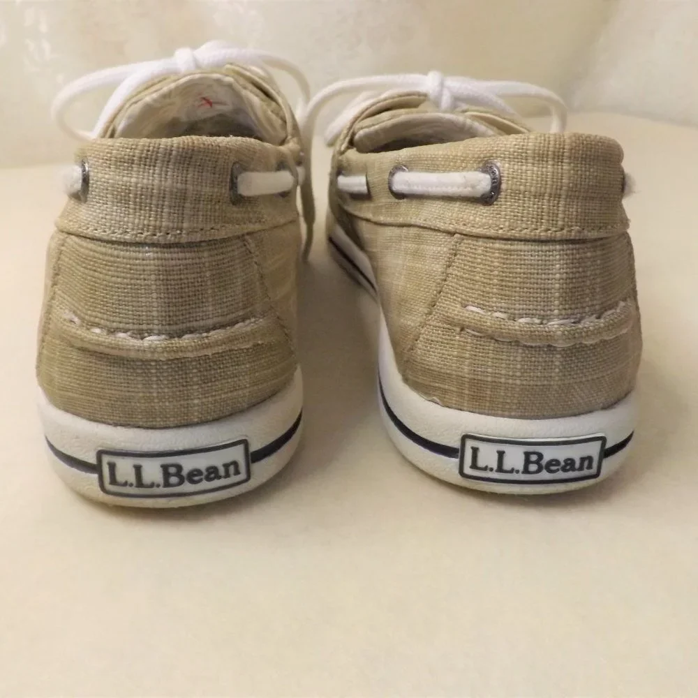 (VGUC) L.L. Bean Canvas Shoe- Women's 7.5M - Picture 7 of 13